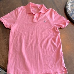 Salmon Vineyard Vines golf shirt